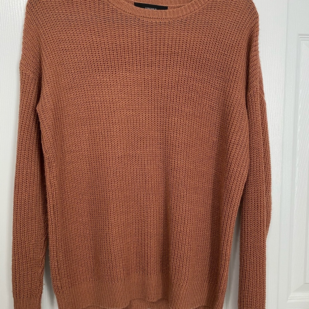 Forever 21 dusty pink sweater